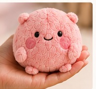 Puff resting in an open hand